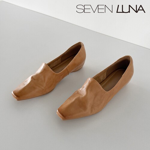 SEVEN LUNA~国内正品2026秋季复古老钱风内通勤增高单鞋女SLDM131