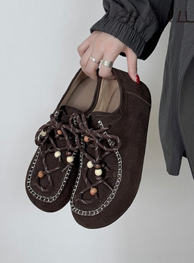 SEVEN LUNA~国内正品2025秋冬勃肯鞋袋鼠鞋舒适休闲单鞋女SLMK507