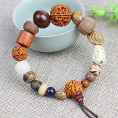 厂家批发菩提子手串多宝菩提十八子男女手链旅游景区地摊10元 货源