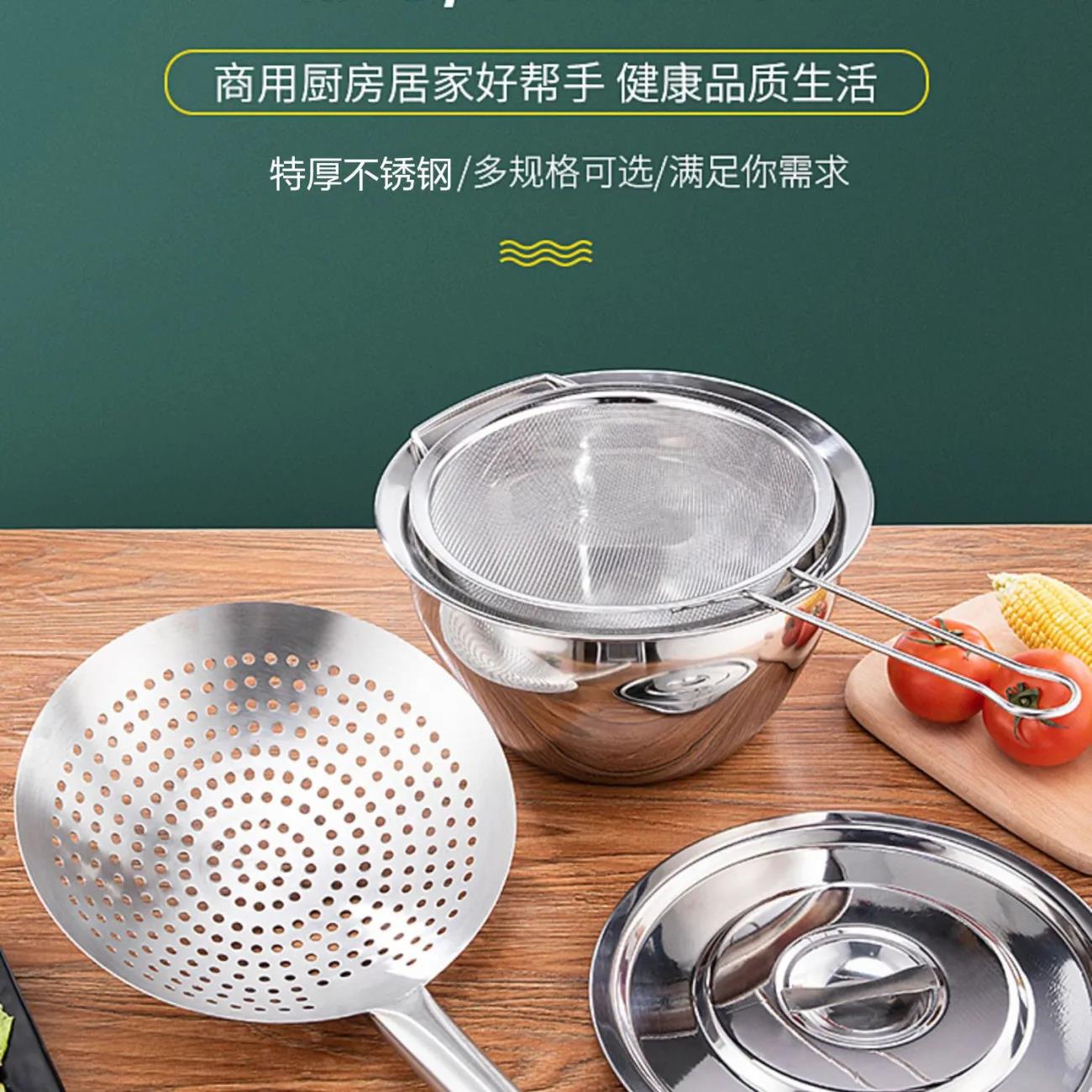 乐合不锈钢油缸饭店厨房油盆图片