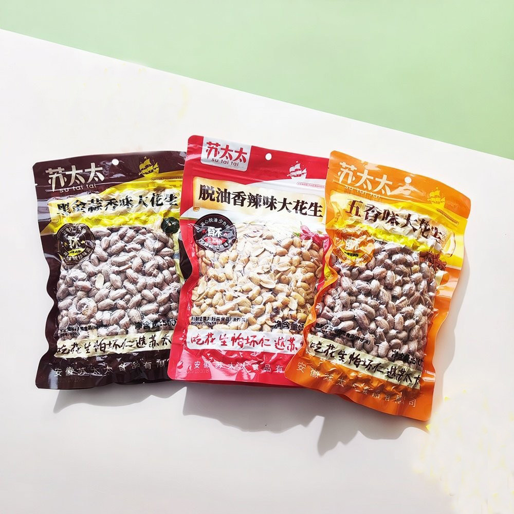 苏太太500克大花生五香黑金蒜香