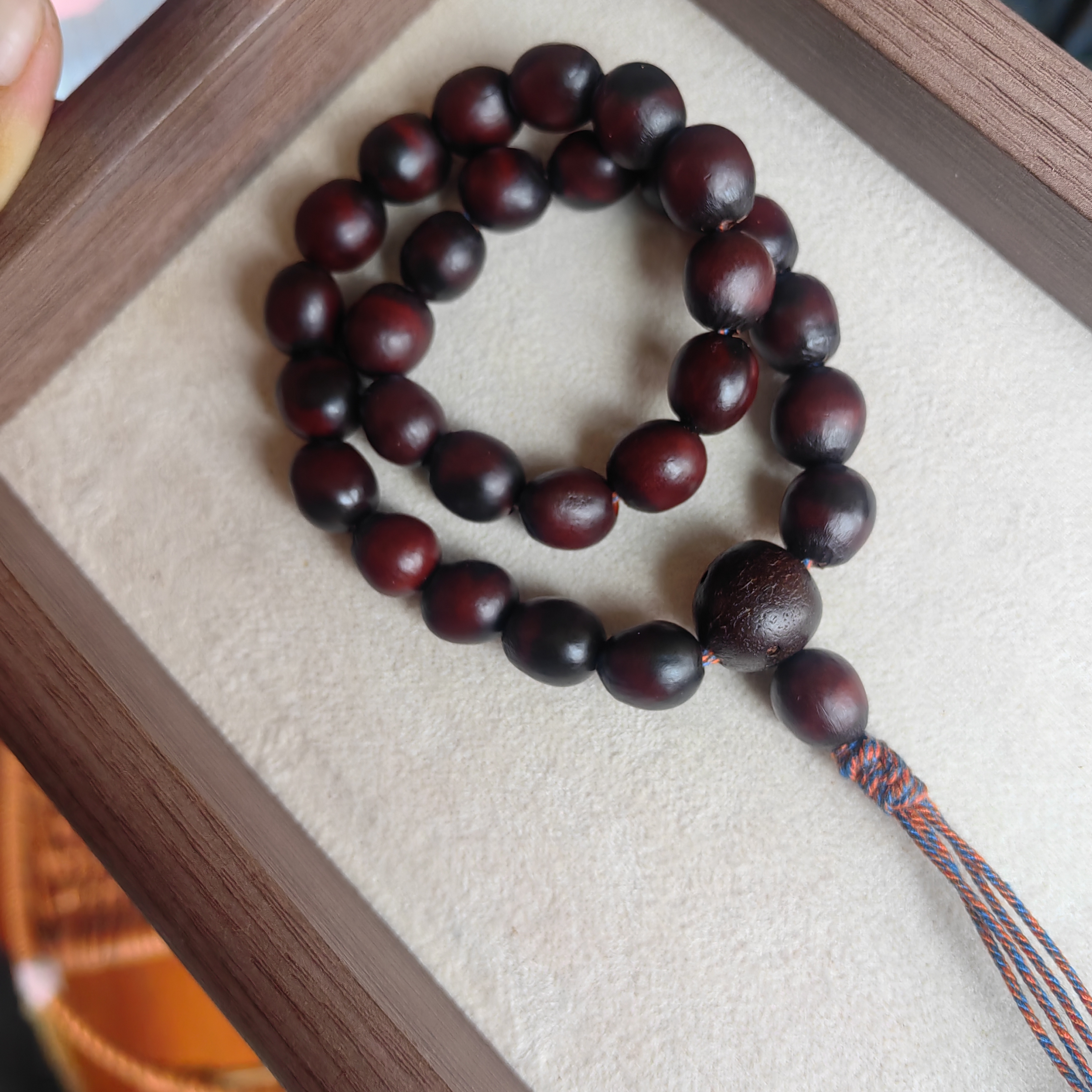 纯天然无害28颗无患子手持无任何处理原籽鬼见愁木患子佛珠男女款