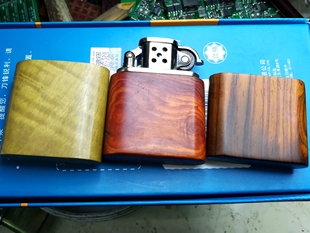 佐罗老九门 实木外壳煤油打火机 一物一拍,所见所得