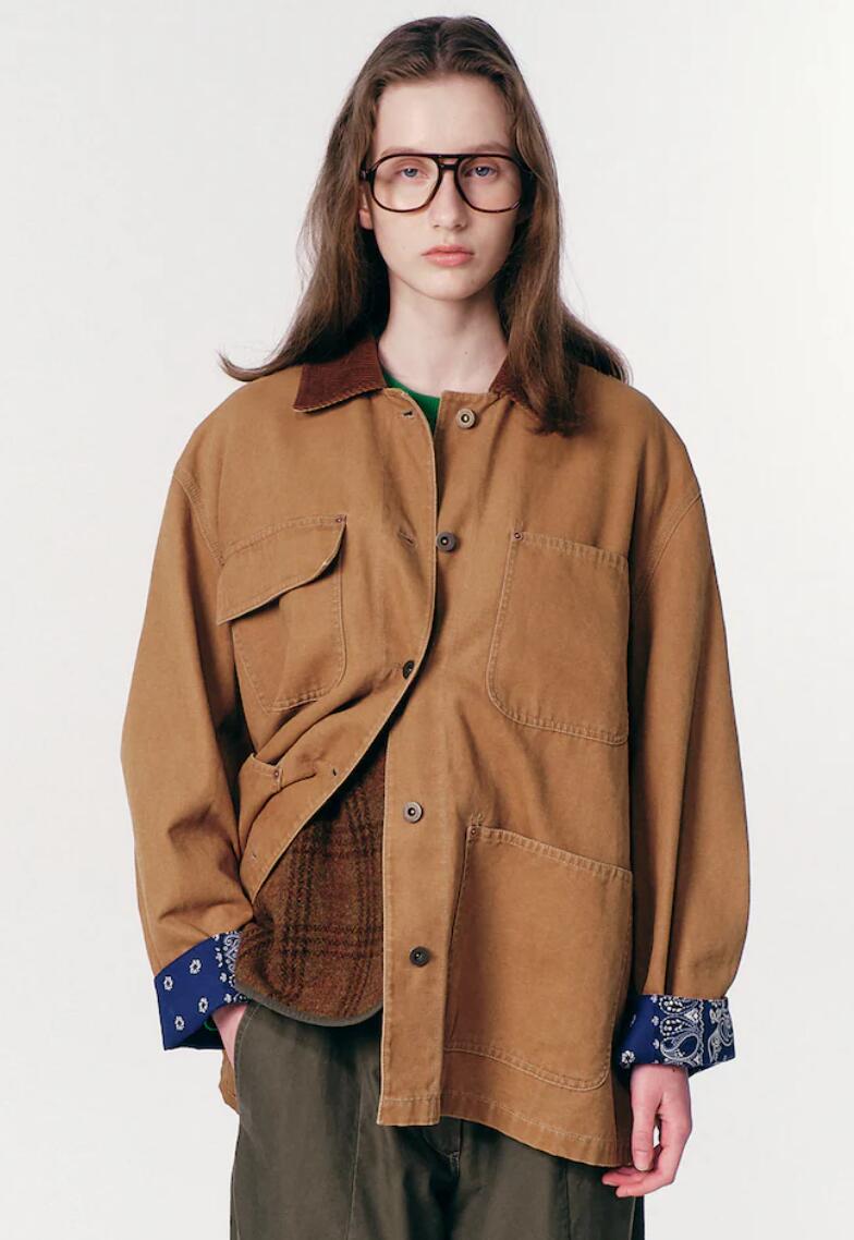 【VOVOSHOP】BEAKER 24早春新款 休闲撞色外套