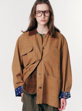 【VOVOSHOP】BEAKER 24早春新款 休闲撞色外套