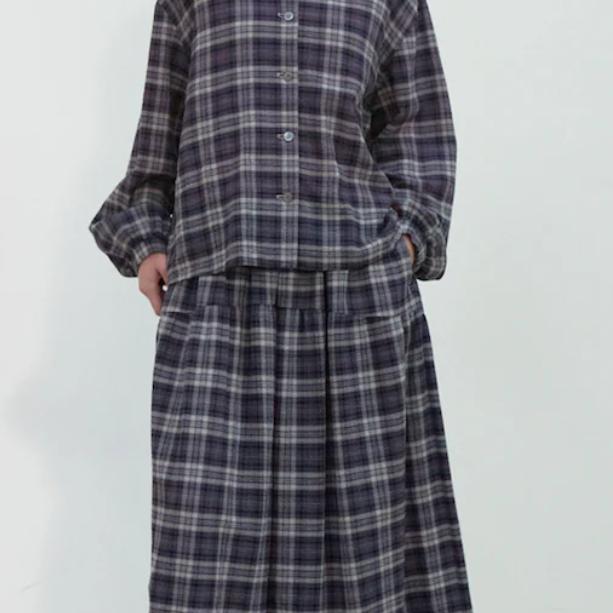 VOVOSHOPPUSH褶皱半身裙