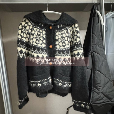 【BEAKER】25秋冬 韩国代购 Women Cowichan 开衫 VOVOSHOP