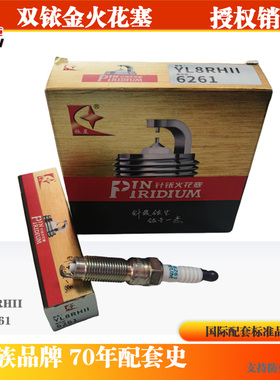 火炬双铱金针对针火花塞YL8RHII 6261适配福特福克斯翼虎1.5T