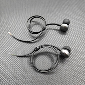 DIY配件原版 丹麦Hispot剪线入耳耳机头超强解析声场扁线长30厘米