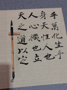 毛笔狼毫大斗笔大号提斗大毛笔写春联的福字大字对联羊熊兼毫毛