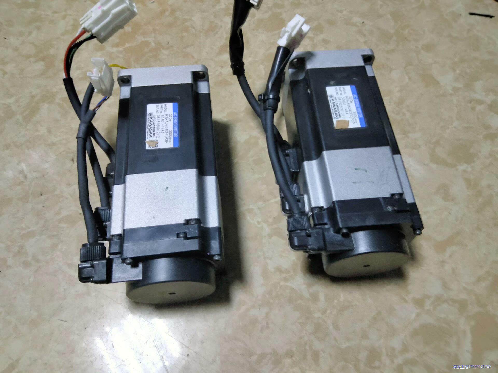 川崎机器人电机R2AA06040FCP3P二手拆机功能正常实议价商品