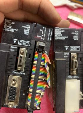 原装拆机OMRONCJ1M-CPU22 实物拍摄，共2个，议价出议价商品