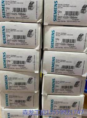 议价商品西门子接触器 3RT1025-1BB44 全新正品 0513