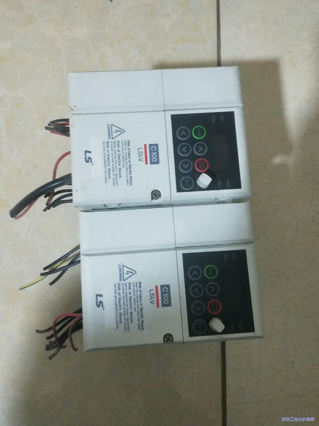 拆机Ls变频器两台，数据标牌上有，实物图 ，已测试包好议价商品