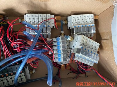 SMC电磁阀SYJ3140，拆机6套，两套是VJ3143，一森发议价商品