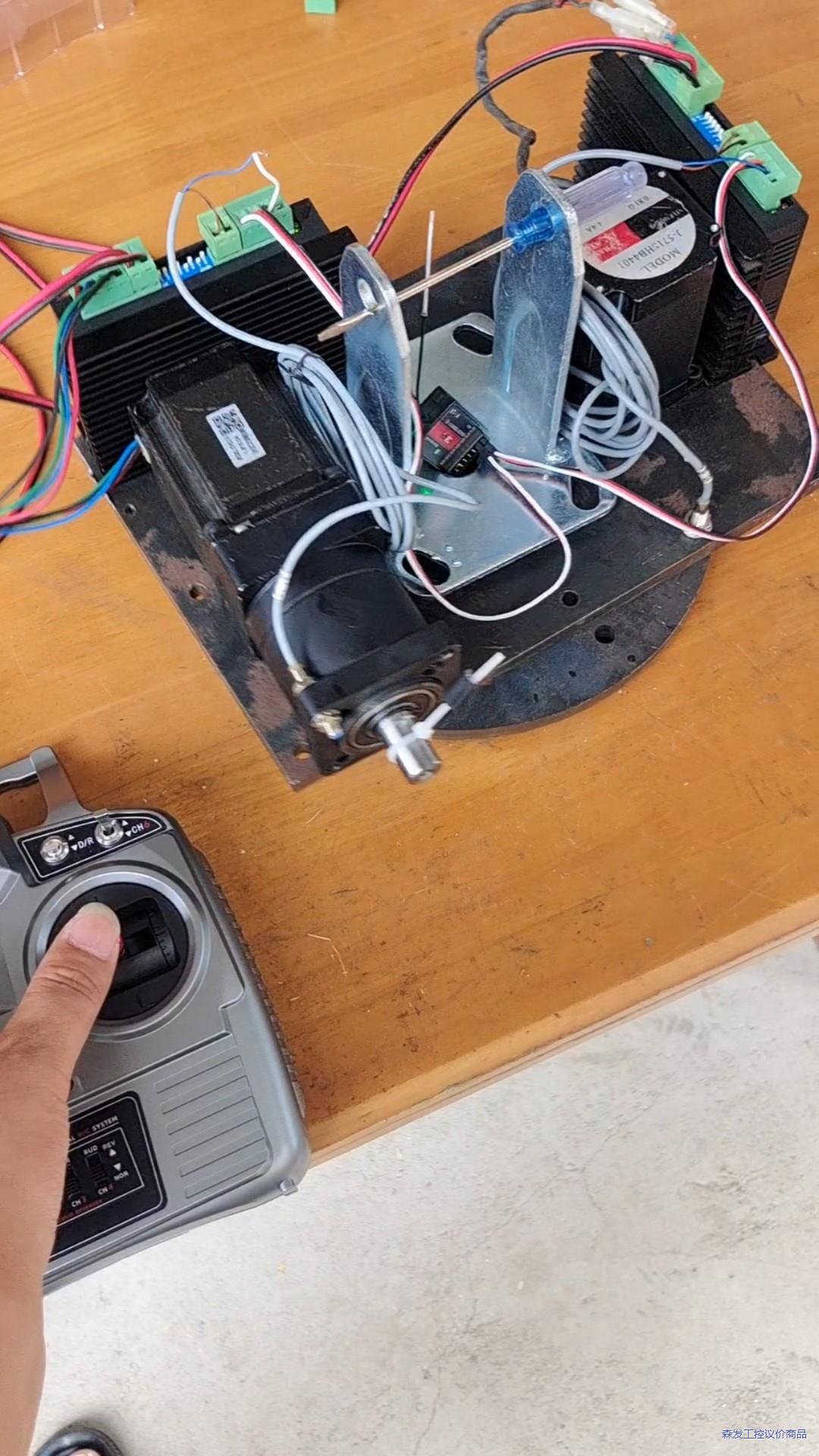 100kg重载遥控云台,舵机云台,坦克炮塔,模型遥控武器议价商品