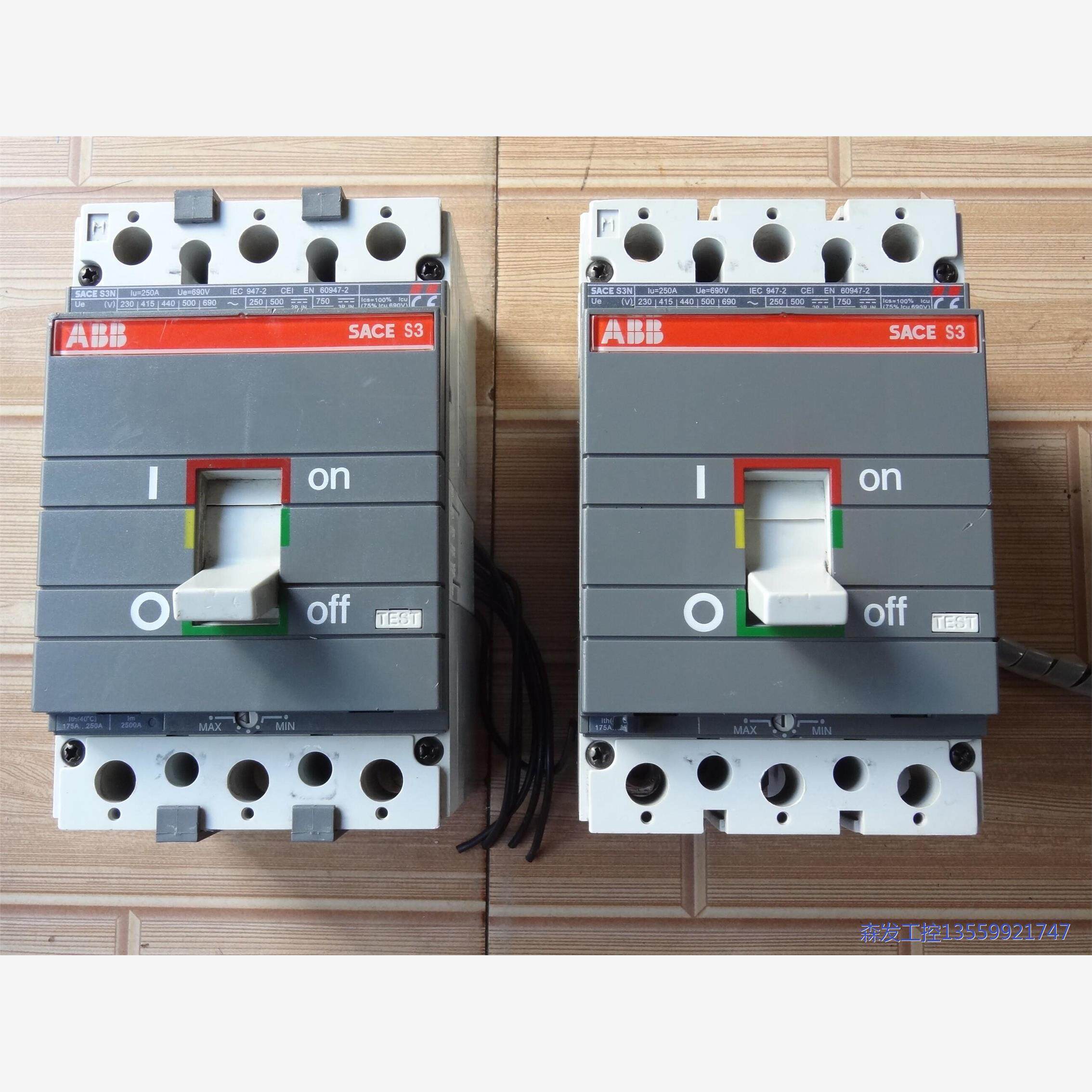 议价商品ABB SACE 断路器 SACE S3N 空气开关 3P 0513