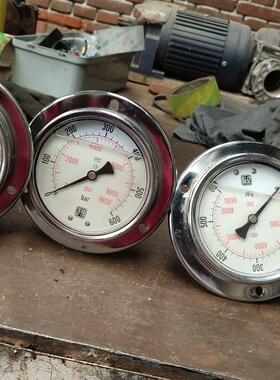 ZFYB耐震抗振压力表，YN100iii-600bar四台，议价商品