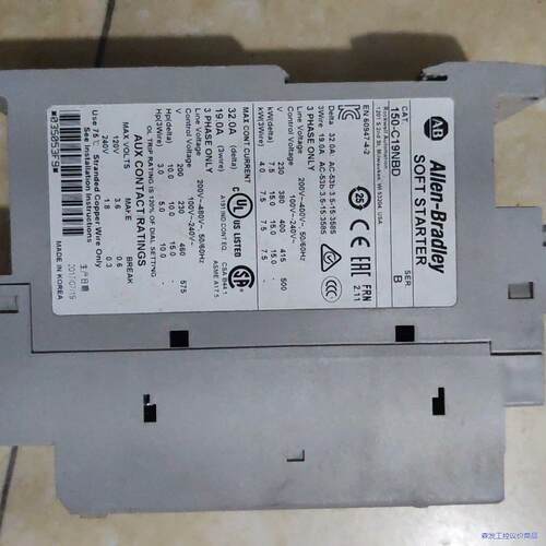 罗克韦尔AB二手拆机软启动，SMC-3 150-C19NBD议价商品