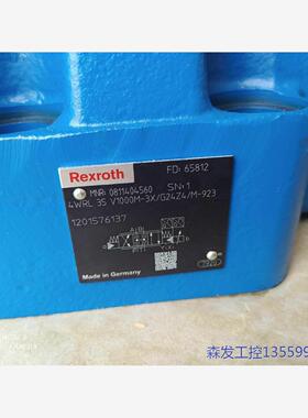 议价商品力士乐4WRL35V1000M-3X/G24Z4/M-923 0513