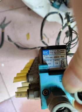 MAC电磁阀，45A-SA1-DDCA-1BA！成色漂亮，议议价商品