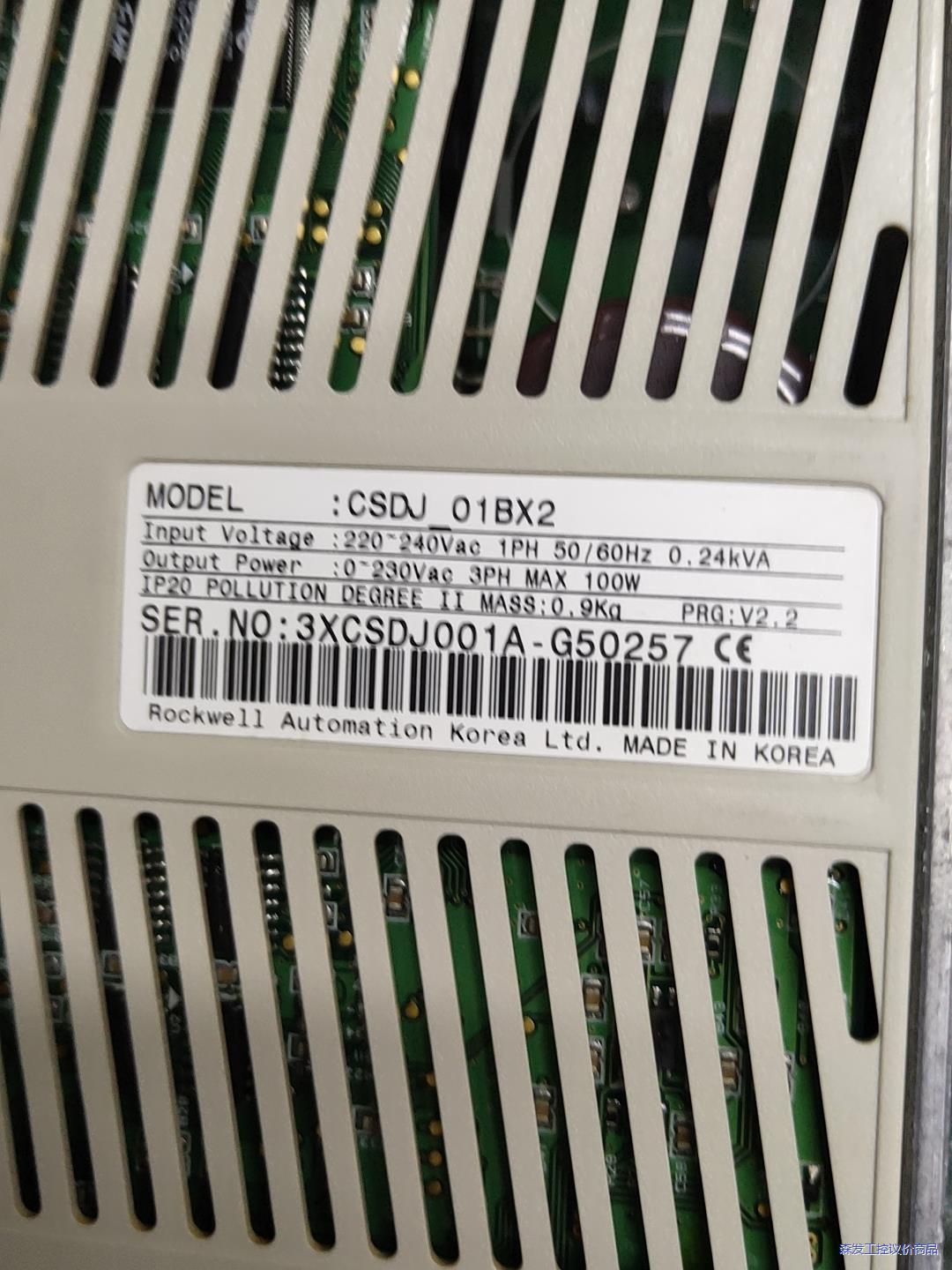 三星 CSDJ 01BX2 伺服驱动器 拆机件,包好!,10议价商品