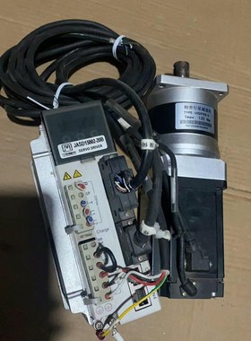 杰美康1kw伺服带配套减速机，橙色充新，功能包好，型号看详情森
