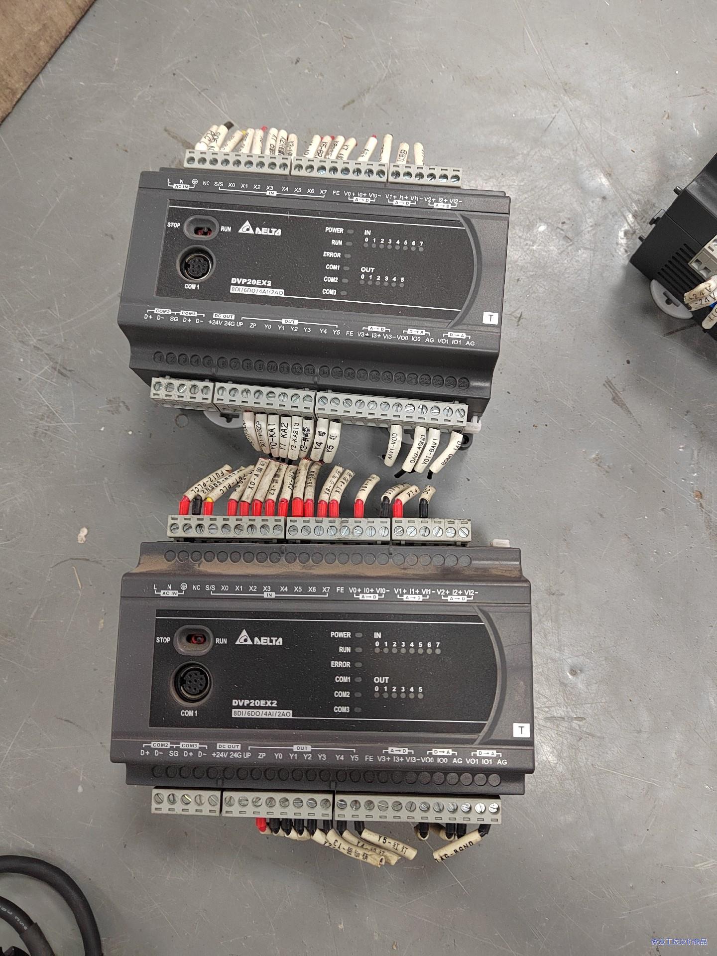台达DVP20EX200T，可编程控制器PLC，二手拆机，成议价商品
