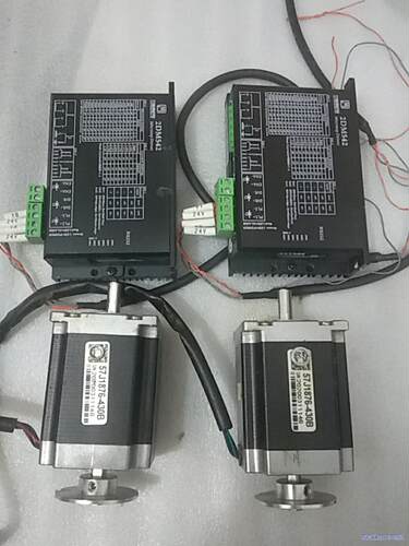 杰美康步进电机套装2DM542＋57J1876-430B成色议价商品