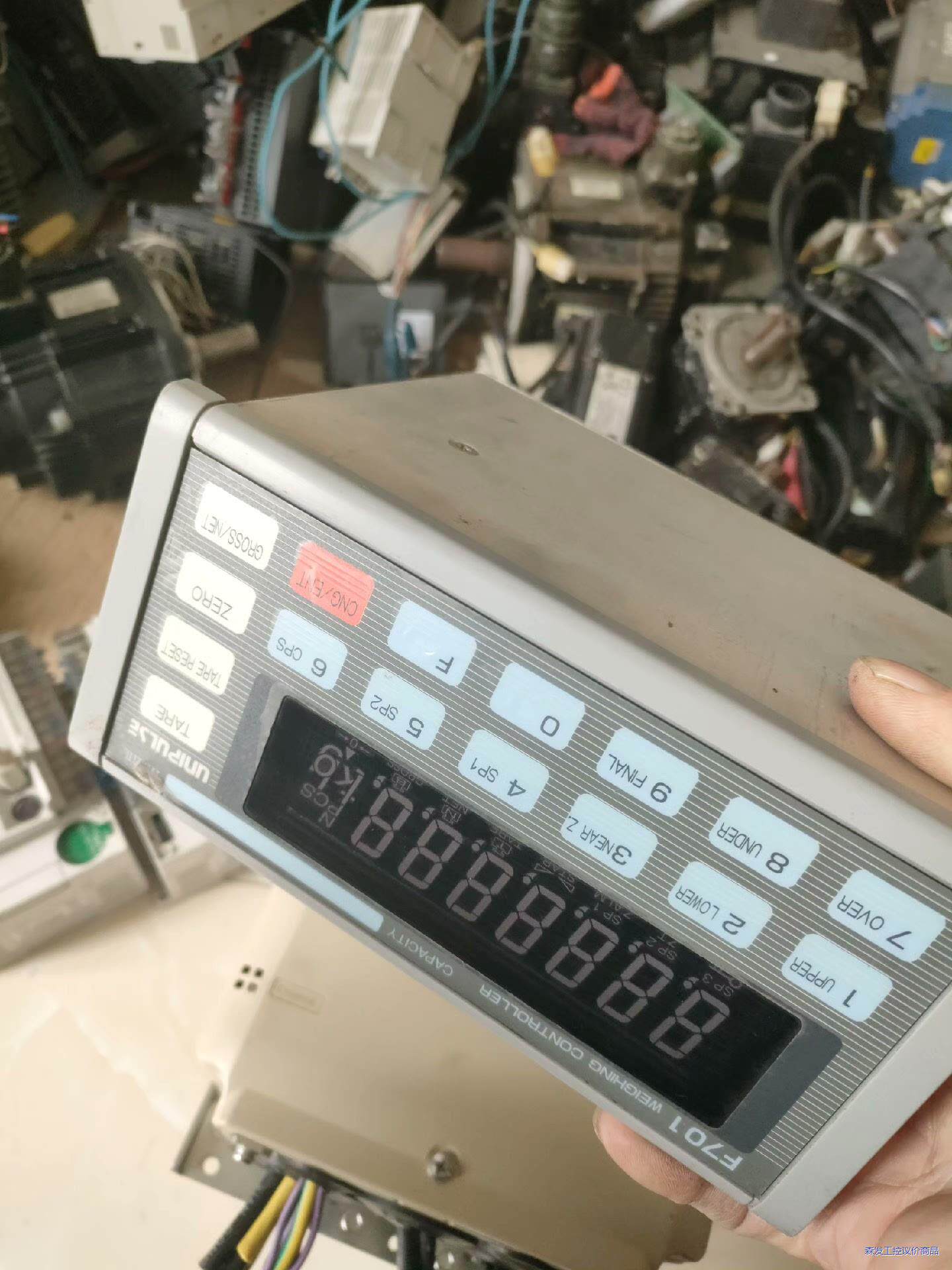 拆机原装日本称重仪器F701,实物如图,.功能包好。议价商品
