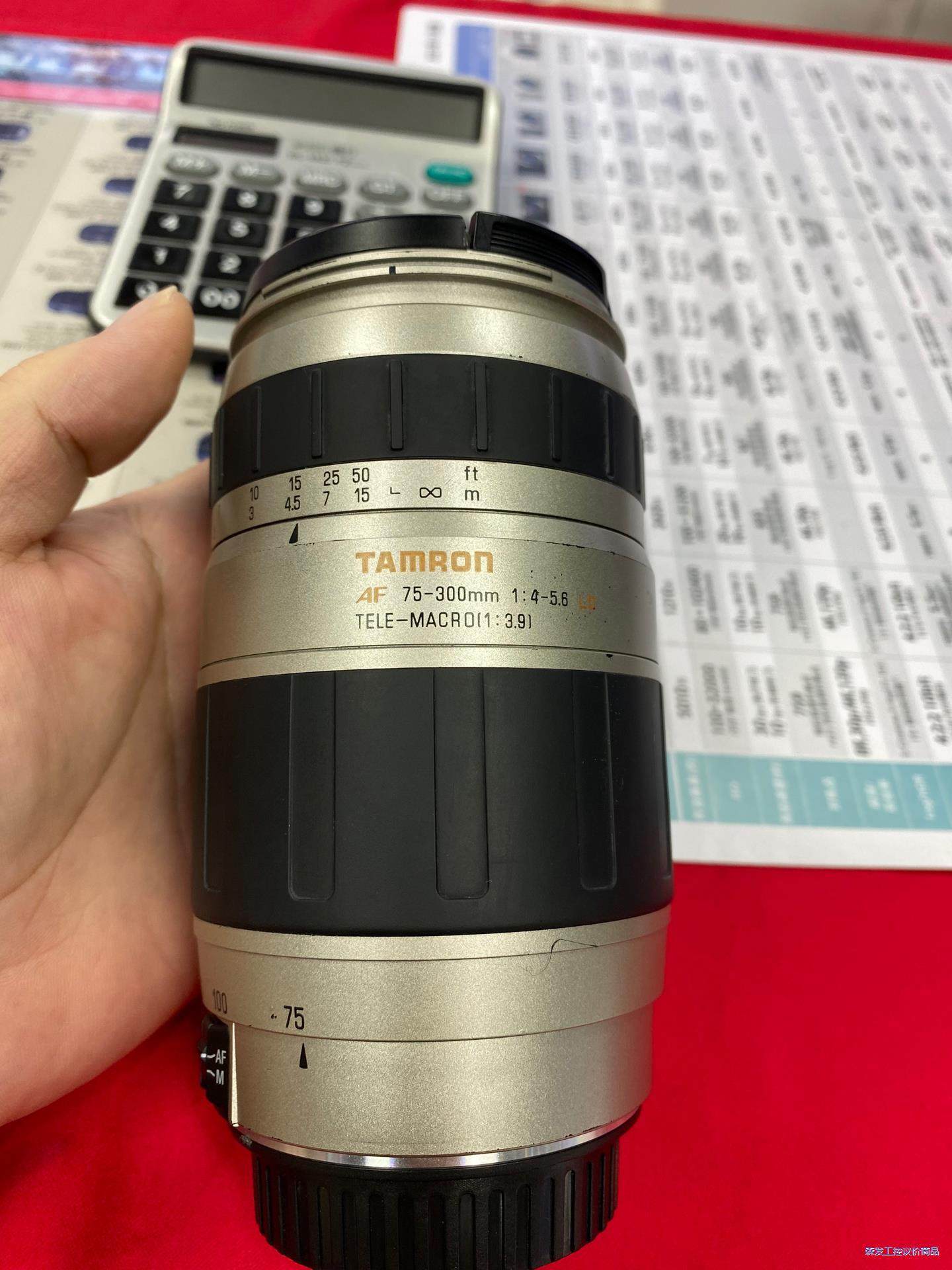 腾龙70-300佳能全画幅EF卡口，1:3.9微距，功能完好，议价商品