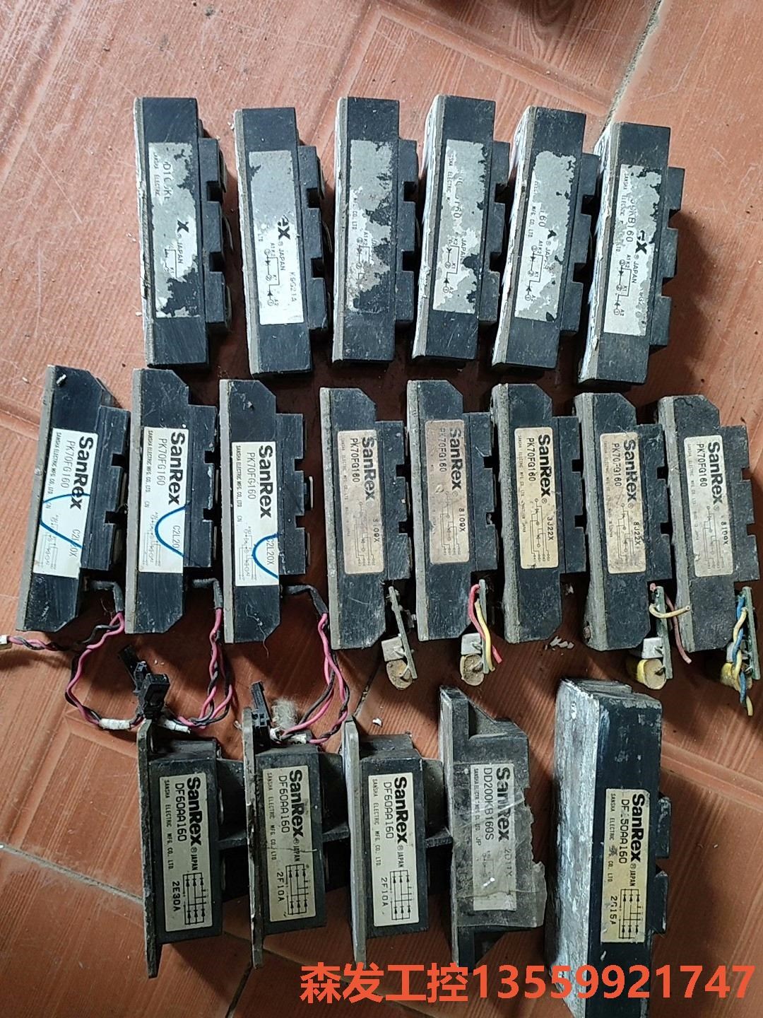 三社SANREX功率可控硅模块，三社整流 DD100KB16森发议价商品