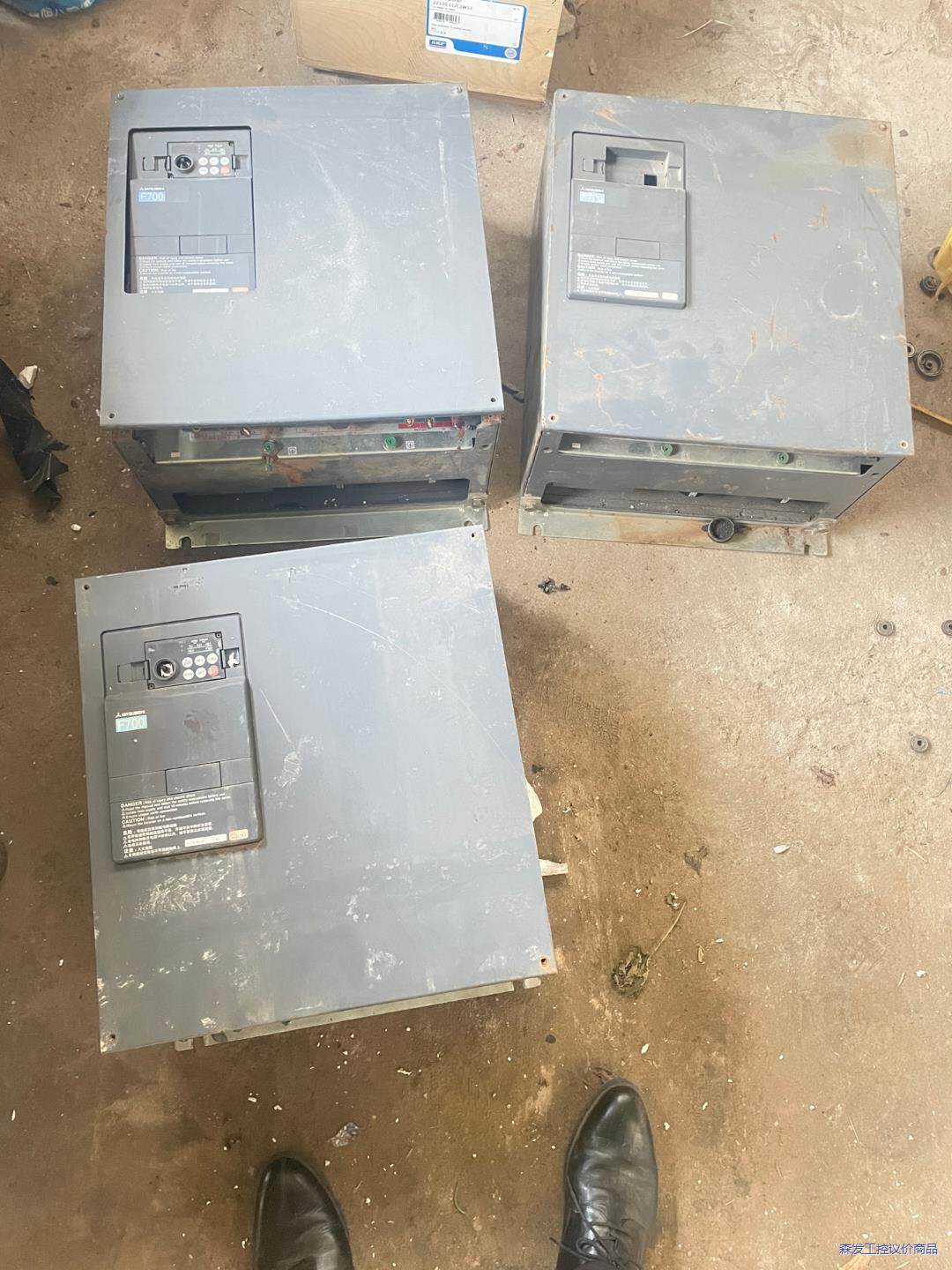 三菱F700变频器三菱55kw一台,三菱变频器45kw一台,议价商品