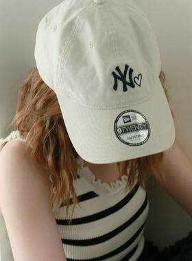 日柜NEW ERA联名mic by Olu特别定制版9twenty软顶米色休闲男女帽