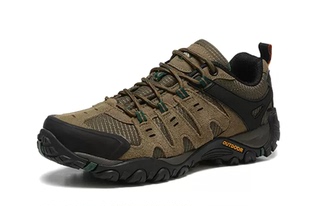 秋冬新款真皮登山鞋男士耐磨防滑户外鞋休闲鞋徒步鞋旅游鞋爬山鞋