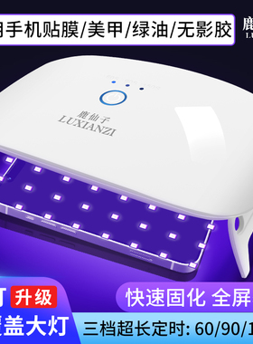 手机贴UV光固钢化膜真空固化机烤灯维修绿油手工美甲大功率紫外线