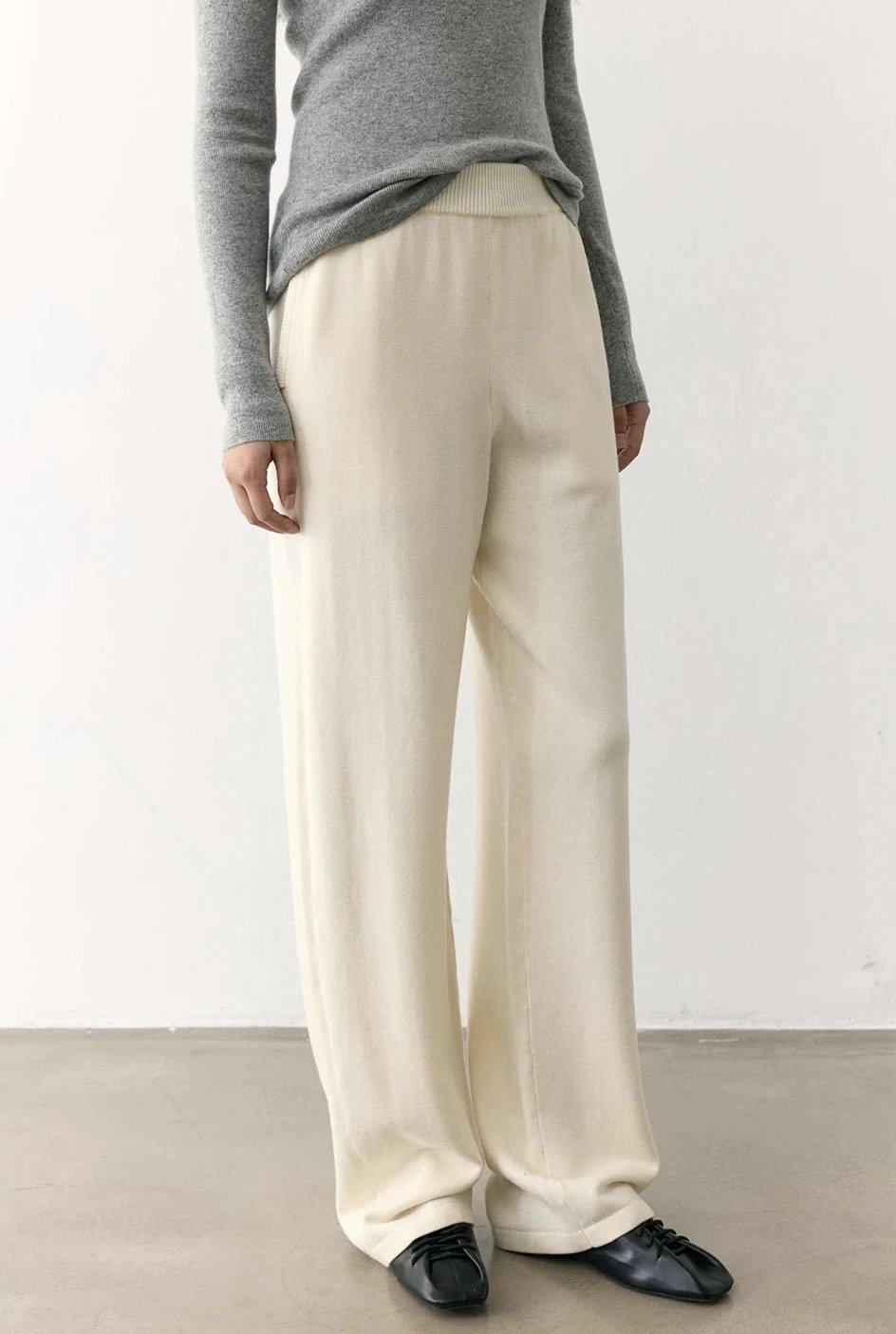 意奢黄金羊毛裤18针超细美利奴羊毛弹力显瘦针织阔腿裤空气裤,女装/女士精品,卫裤,淘宝优惠券,粉丝福利购,淘宝优惠卷