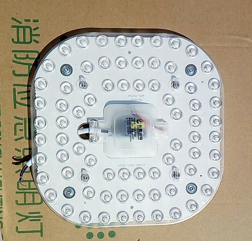 LED光源吸顶灯光源环形灯管灯芯12W18W24W36W灯板方形密灯珠