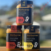 买2送2Airborne艾尔邦尼蜂蜜新西兰高度麦卢卡蜂蜜85 500g直邮