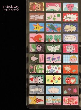 喵喵分装｜nio bium胶带分装合集点点猫手账装饰贴