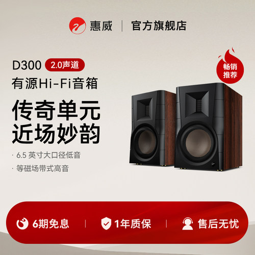 大功率有源多媒体HiVi无线音箱