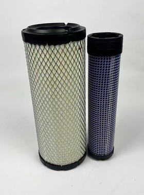 适配挖掘机EX55空气滤芯DH55 60叉车空气格滤清器K1027PU K1127PU