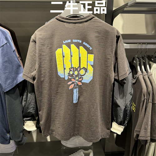 李宁男子反伍短袖T恤AHSV023