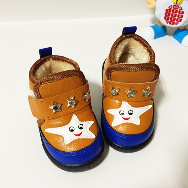 Chaussures hiver enfant en aucun ronde rivet pour hiver - semelle plastique - Ref 1043145 Image 3