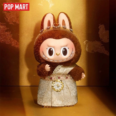 POPMART 泡泡玛特LABUBU泰国限定 拉布布搪胶公仔毛绒手办挂件