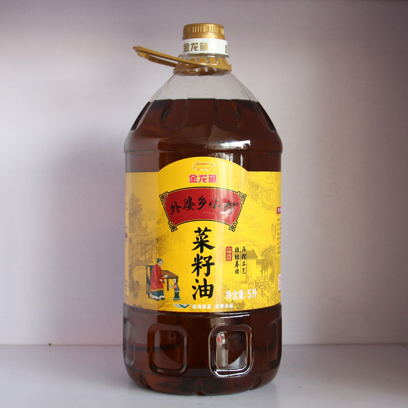 金龙鱼外婆乡小榨5l/压榨工艺