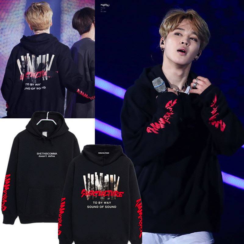 BTS Bulletproof juvenile Sweater JIMIN Vocal concert Same item periphery Hooded Sweater men and women Plush Sweater jacketin the Women's clothing/Boutique , Sweater/Fleece  category - from Buy2taobao.com to provide professional Taobao agent buy service
