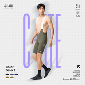 ELITE LITE男士 捷酷春夏新品 专业竞技双箭头公路车骑行背带短裤