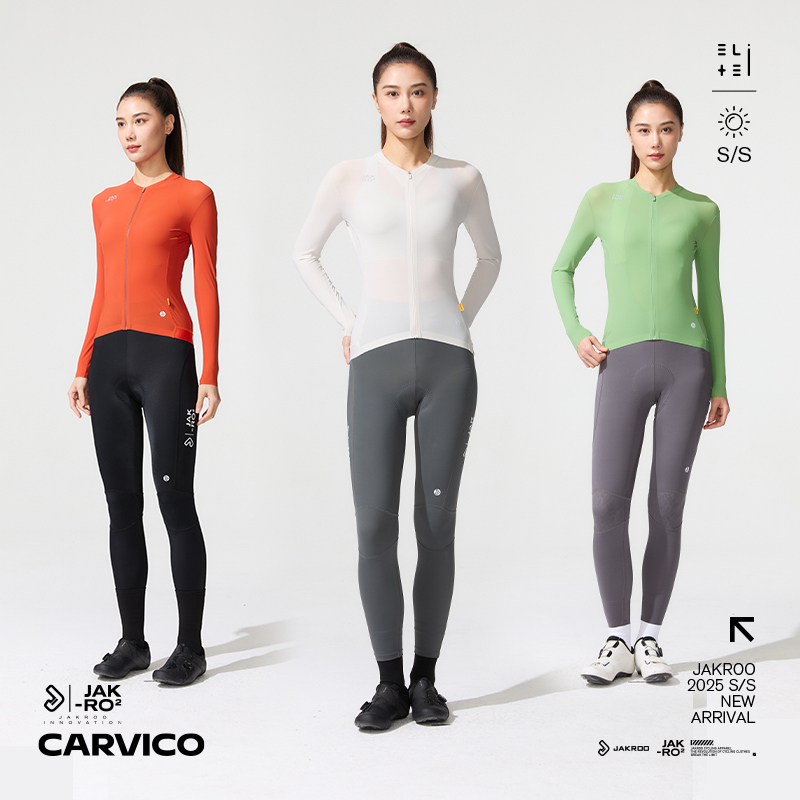 女士长袖骑行服Jakroo/捷酷