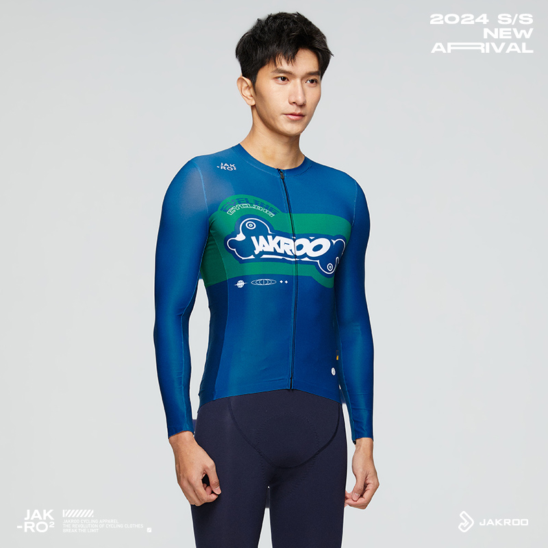 游离长袖骑行服Jakroo/捷酷